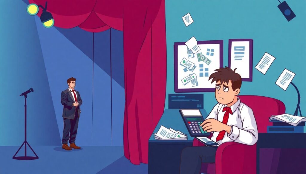 Как управлять своими финансами в качестве фрилансера-актера - иллюстрация