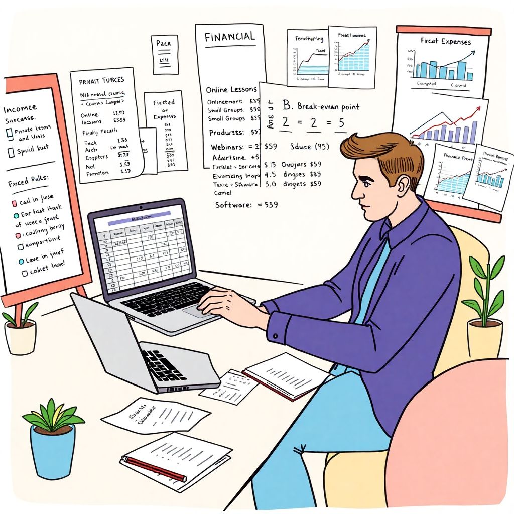 Как составить финансовый план для успешного репетиторского бизнеса