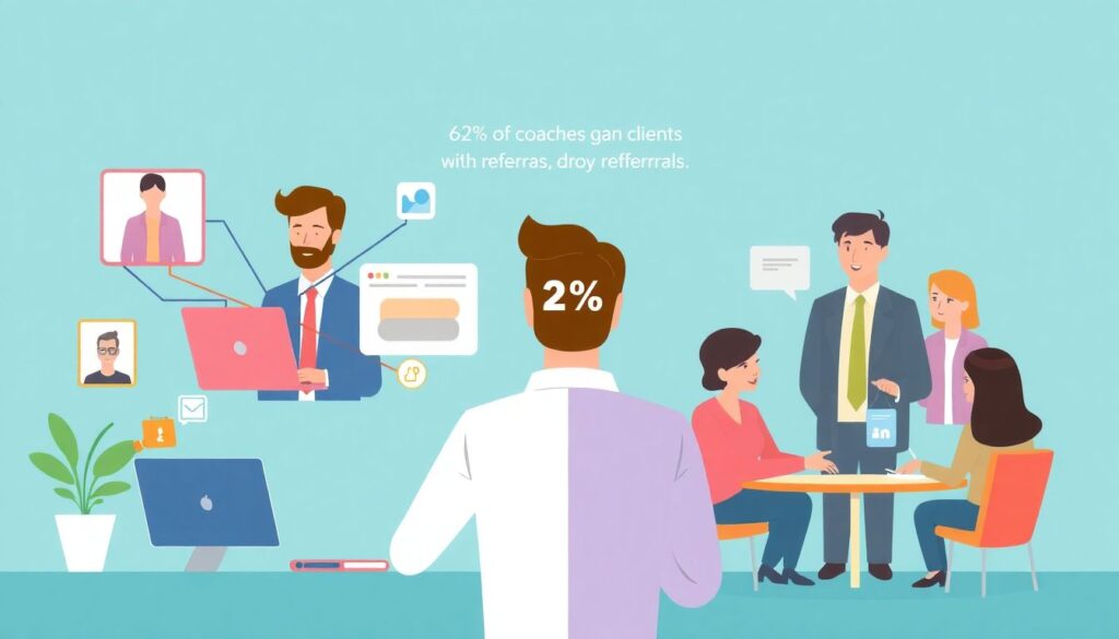 Как найти клиентов для своего коучингового бизнеса - иллюстрация